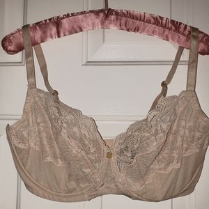 Natori Tan Lace Bra (32H US)